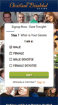 Mobile Screenshot of christiandisableddating.com